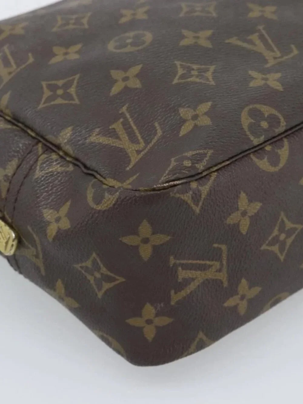 LOUIS VUITTON Monogram Trousse Toilette 28 Clutch Bag M47522 LV Auth 189018